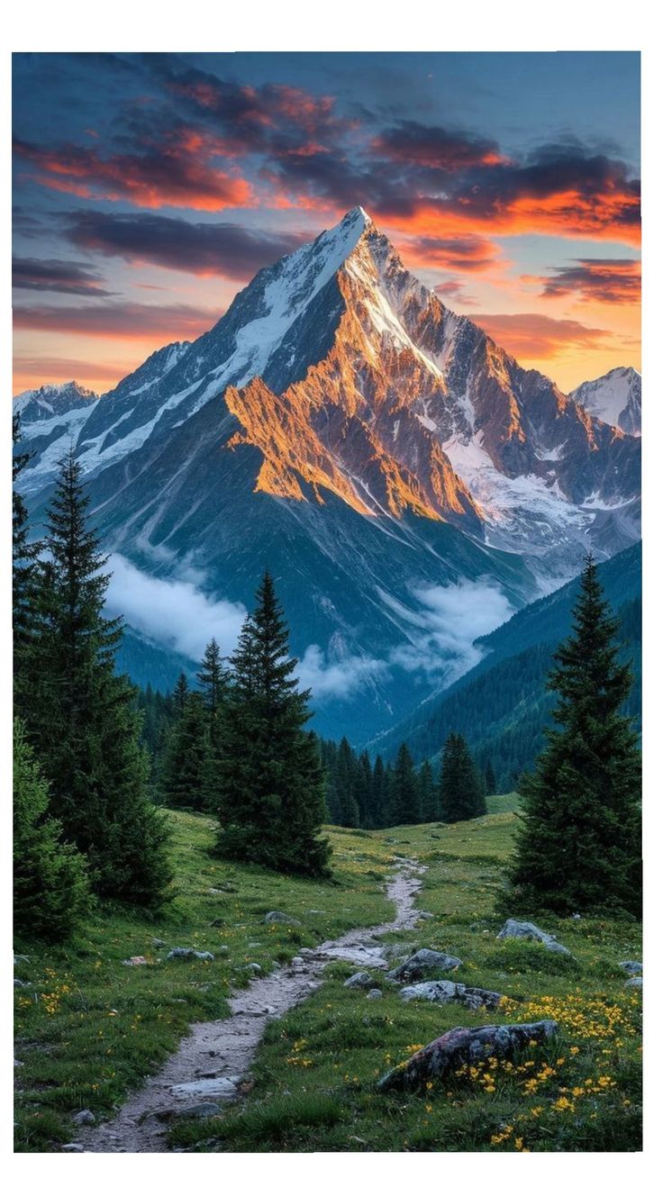 Горные пейзажи